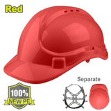 Dyllu Safety Helmets Dyllu  Red Safety Helmet - DTSH1304