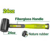 Dyllu Hammers Mallets & Sledges Dyllu Rubber Hammer 24oz/660g - DTHM7306