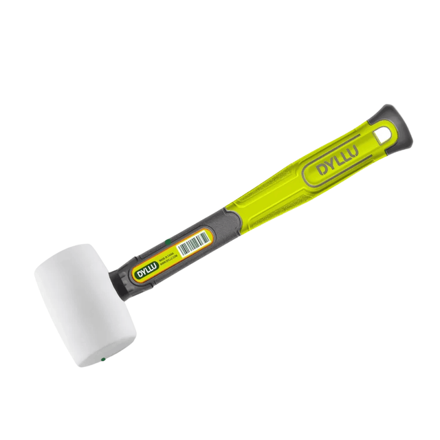 Dyllu Hammers Mallets & Sledges Dyllu Rubber Hammer With Fiberglass Handle 16oz/450g - DTHM7304
