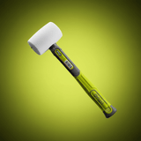Dyllu Hammers Mallets & Sledges Dyllu Rubber Hammer With Fiberglass Handle 16oz/450g - DTHM7304