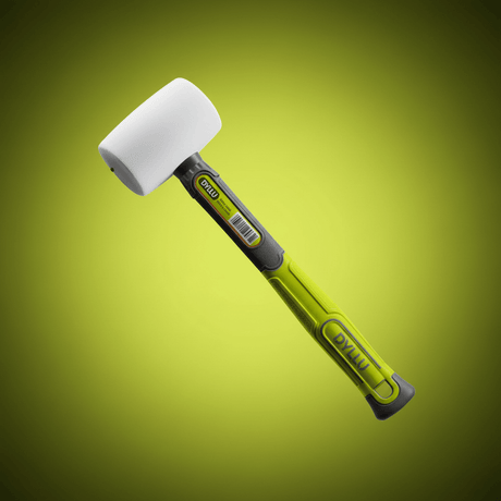 Dyllu Hammers Mallets & Sledges Dyllu Rubber Hammer With Fiberglass Handle 16oz/450g - DTHM7304
