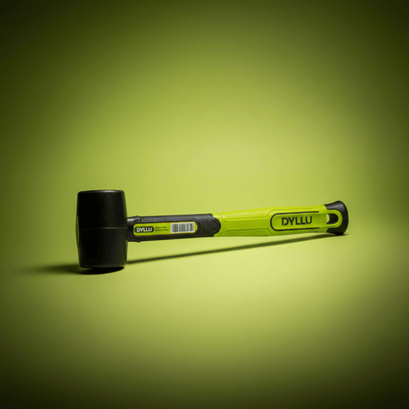 Dyllu Hammers Mallets & Sledges Dyllu Rubber Hammer With Fiberglass Handle 32oz/900g - DTHM7307