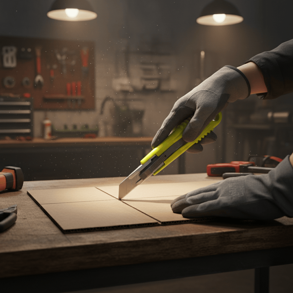 Dyllu Multi Tools & Knives Dyllu Self-Retractable Utility Knife - DTRSUK19