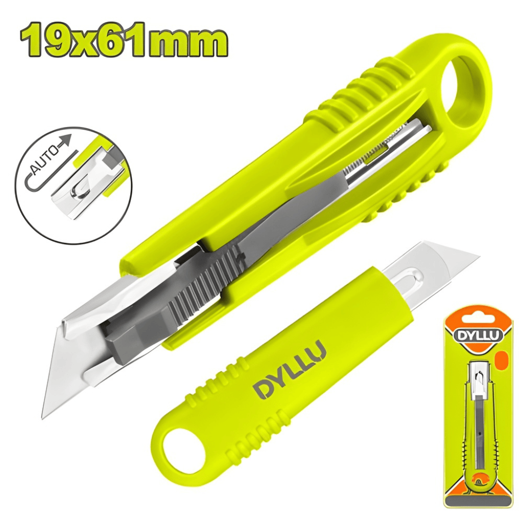 Dyllu Multi Tools & Knives Dyllu Self-Retractable Utility Knife - DTRSUK19