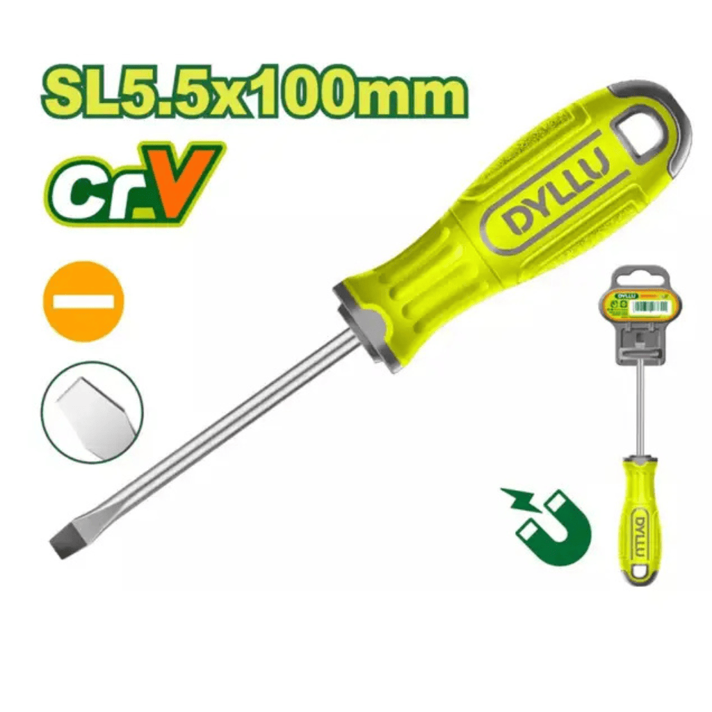 Dyllu Screwdrivers Dyllu Slotted Screwdriver 5.5mm - DTSD1254