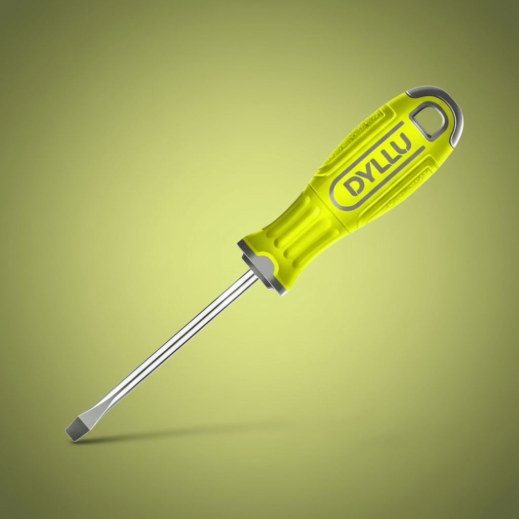 Dyllu Screwdrivers Dyllu Slotted Screwdriver 75mm - DTSD1233