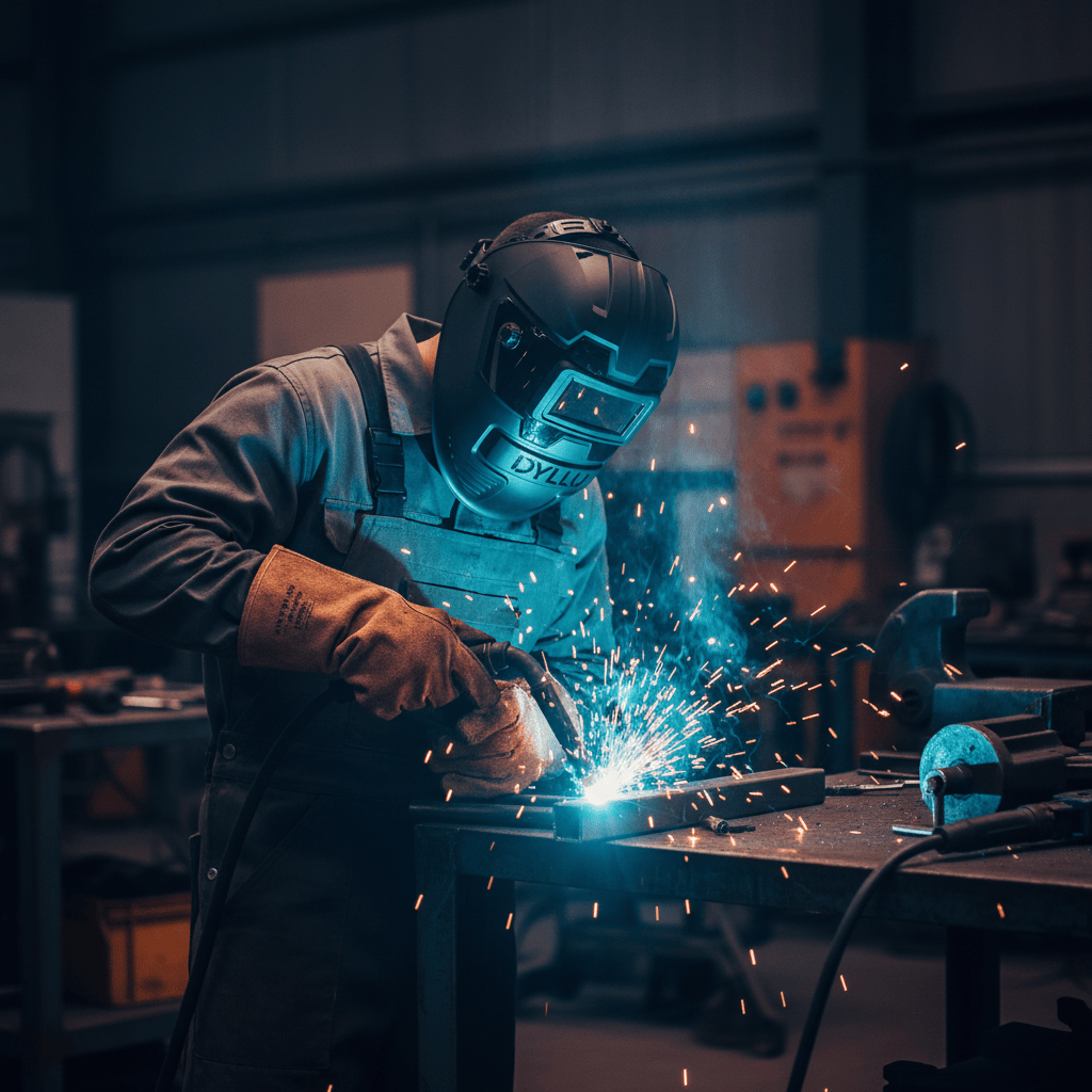 Dyllu Safety Helmets Dyllu Welding Mask With Welding Glass - DTWH1301