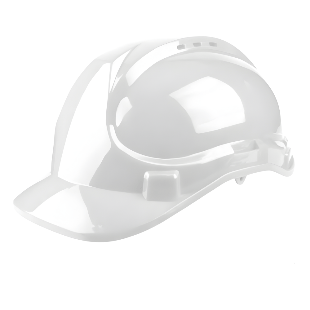 Dyllu Safety Helmets Dyllu White Safety Helmet - DTSH1303