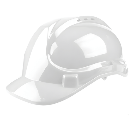 Dyllu Safety Helmets Dyllu White Safety Helmet - DTSH1303