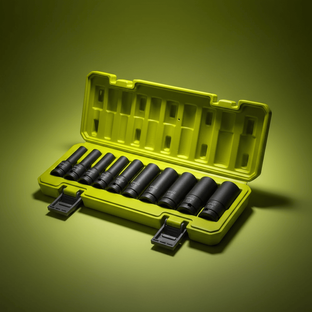 Dyllu Sockets & Hex Keys Dyllui ½″ 10-Pieces Deep Impact Socket Set – DTMS2D02