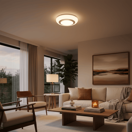 Eglo Light Bulbs & Fixtures Eglo Canuma LED Ceiling Light 18W - 97038