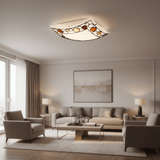 Eglo Light Bulbs & Fixtures Eglo Multi-Colored Toleda Square Ceiling Light