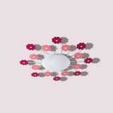 Eglo Light Bulbs & Fixtures Eglo Viki 1 Pink Steel Ceiling Light - 92147