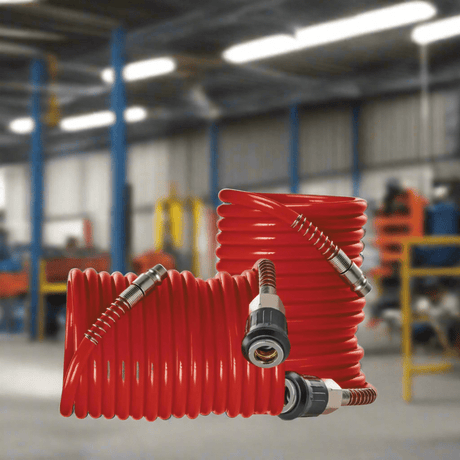 Einhell Compressor & Air Tool Accessories Einhell Spiral 4m Pressure Air Hose - 4139410