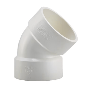 Era Plumbing Accessories ERA 45° Elbow Light PVC Pipe Fitting - UDAL003