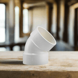 Era Plumbing Accessories ERA 45° Elbow Light PVC Pipe Fitting - UDAL003