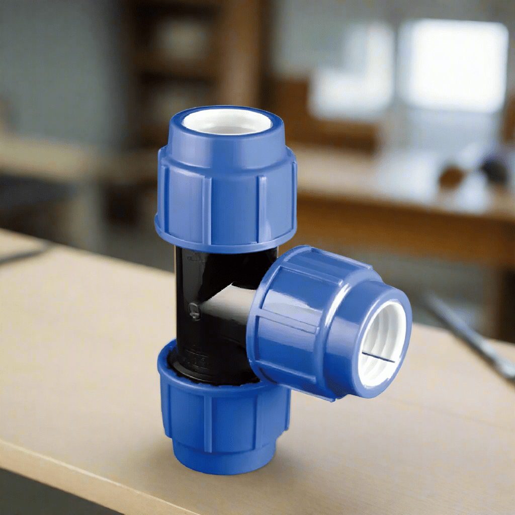 Era Plumbing Accessories Era Compression Fitting Straight Tee - 1",3/4",1-1/2" & 2"