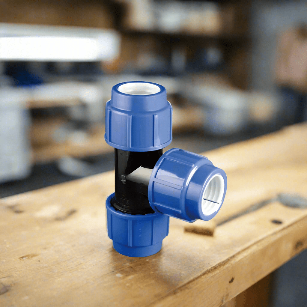 Era Plumbing Accessories Era Compression Fitting Straight Tee - 1",3/4",1-1/2" & 2"