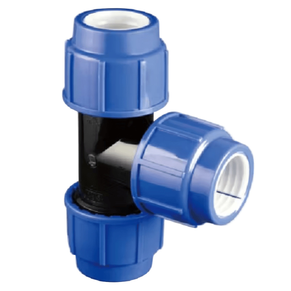 Era Plumbing Accessories Era Compression Fitting Straight Tee - 1",3/4",1-1/2" & 2"