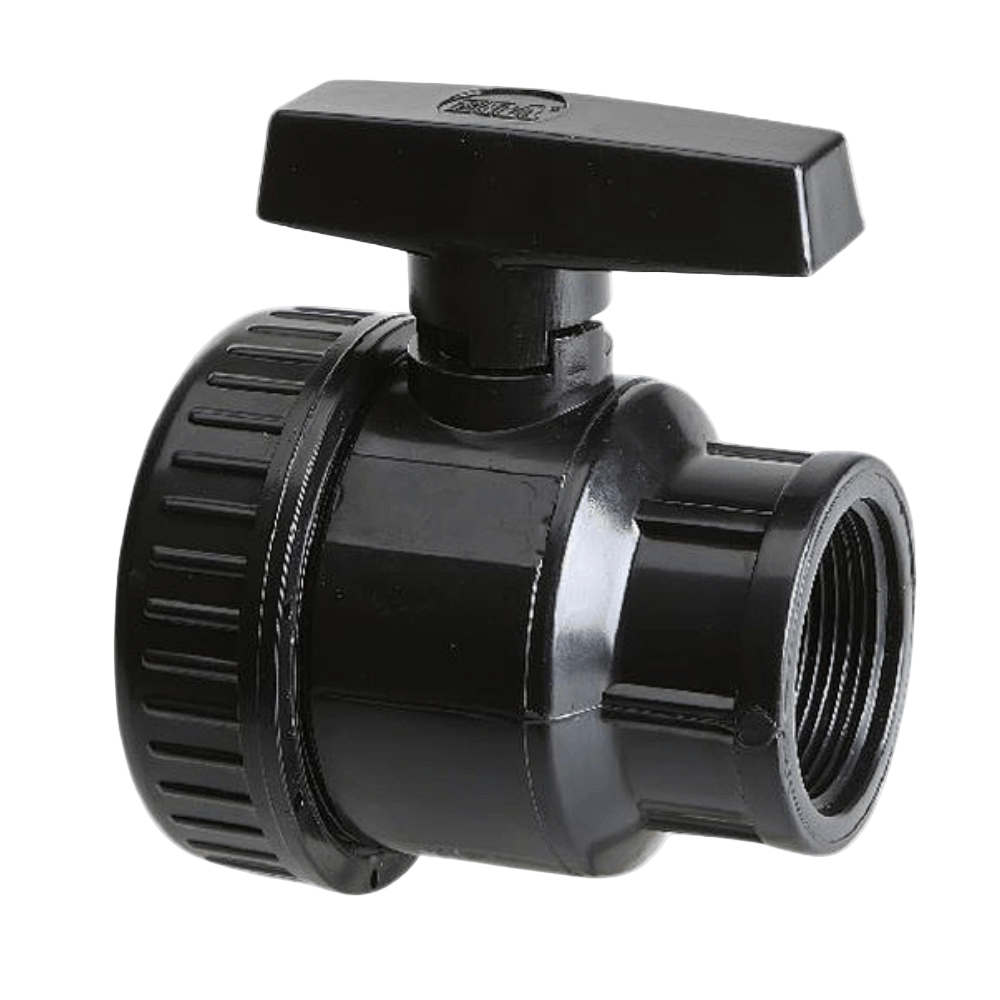 Era Plumbing Accessories Era HDPE Double Female Union Ball Valve - 1"& 3/4''