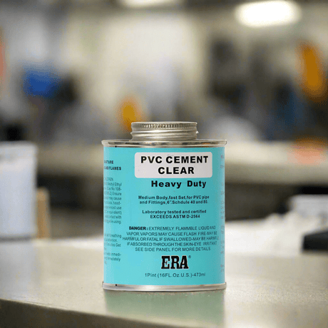 Era Plumbing Accessories ERA Heavy Duty PVC Cement Clear Glue - 118ml, 177ml, 473ml
