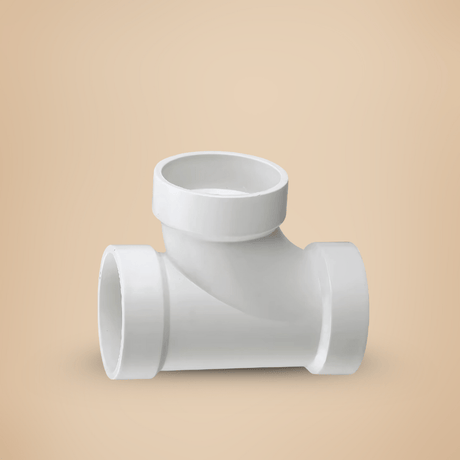 Era Plumbing Accessories ERA Tee Heavy Plastic Drainage Fitting - UDA001