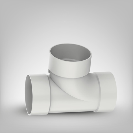 Era Plumbing Accessories ERA Tee PVC Drainage Pipe Fitting - UDAL001