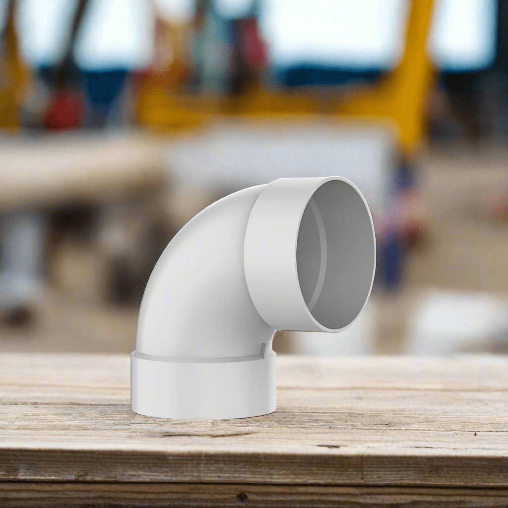 Era Plumbing Accessories ERA Vent 90° Elbow Floor Drain PVC Pipe - UDAL006