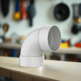 Era Plumbing Accessories ERA Vent 90° Elbow Floor Drain PVC Pipe - UDAL006