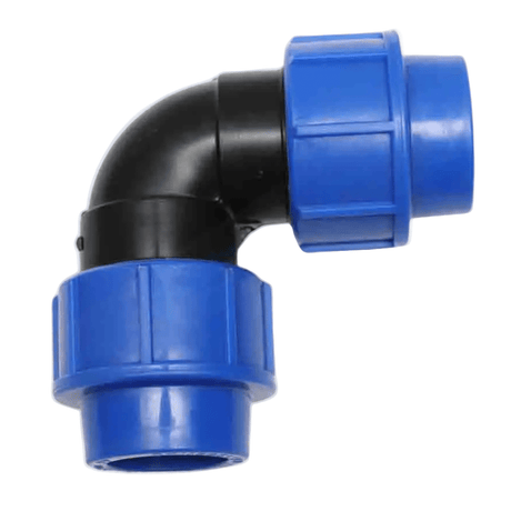 Era Plumbing Accessories HDPE Irrigation Connector Elbow 1",3/4",1-1/2" & 2"
