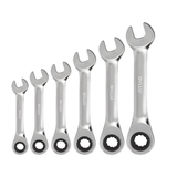 Dyllu 6-Piece Short Ratchet Spanner Set  - DTSP6406