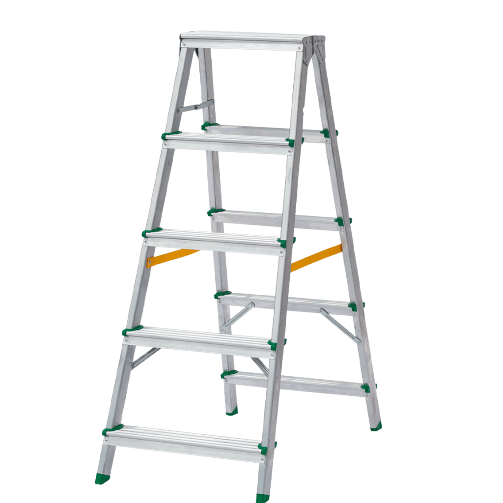 Ferral Ladder & Access Equipment Ferral Aluminium Double-Sided Step Ladder | Duplo Series