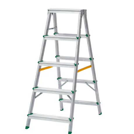 Ferral Ladder & Access Equipment Ferral Aluminium Double-Sided Step Ladder | Duplo Series