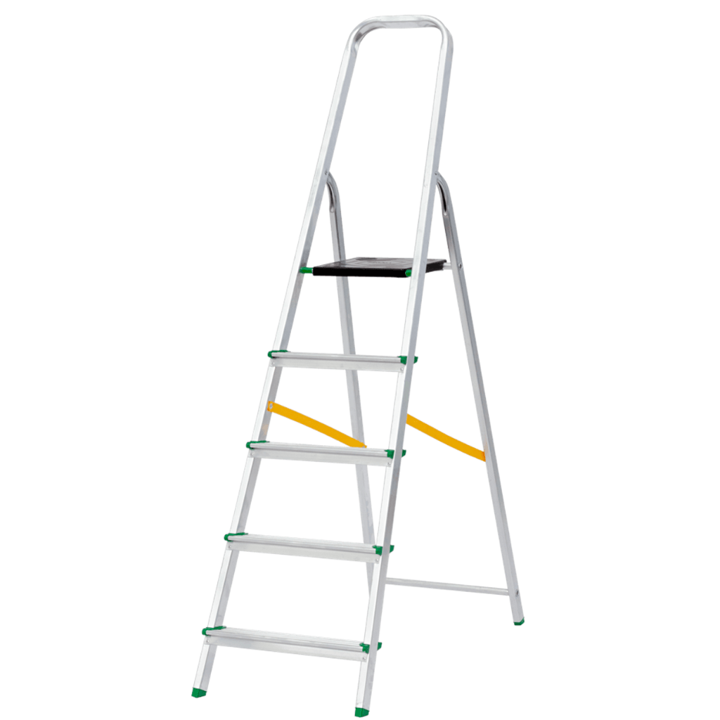 Ferral Ladder & Access Equipment Ferral Aluminium Folding Step Ladder with Platform | Eco Series