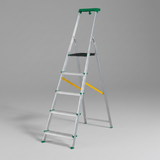 Ferral Ladder & Access Equipment Ferral Aluminium Folding Step Ladder with Platform Elite Plus - FER-025007