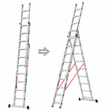 Ferral Ladder & Access Equipment Ferral Aluminium Professional Triple-Section Combination Ladder | Elite 67 Series