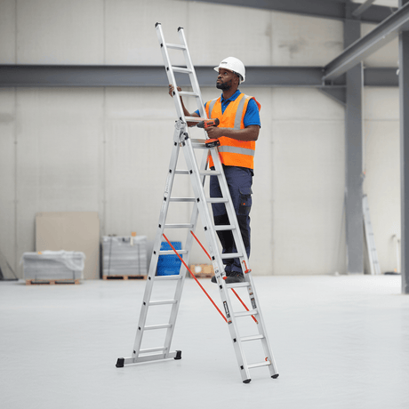 Ferral Ladder & Access Equipment Ferral Aluminium Professional Triple-Section Combination Ladder | Elite 67 Series
