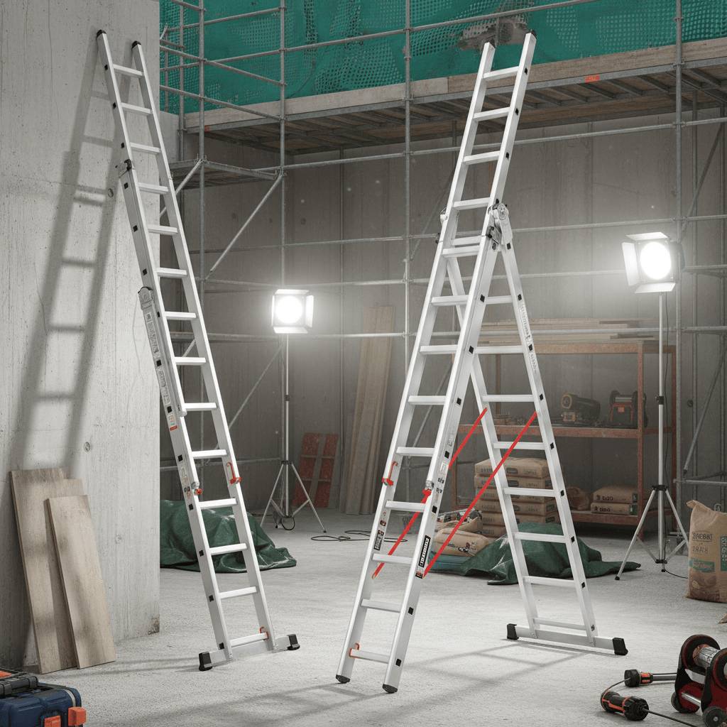 Ferral Ladder & Access Equipment Ferral Aluminium Professional Triple-Section Combination Ladder | Elite 80 Series