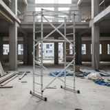 Ferral Ladder & Access Equipment Ferral Classic 10 Multi-Purpose Aluminium Scaffold with 10+10 Steps & 4m Extension - FER-FACS-10
