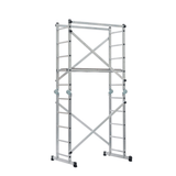 Ferral Ladder & Access Equipment Ferral Classic 10 Multi-Purpose Aluminium Scaffold with 10+10 Steps & 4m Extension - FER-FACS-10
