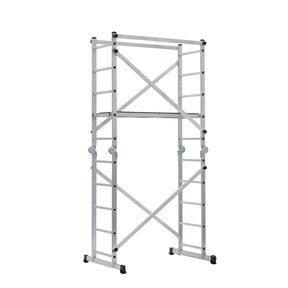 Ferral Ladder & Access Equipment Ferral Classic 10 Multi-Purpose Aluminium Scaffold with 10+10 Steps & 4m Extension - FER-FACS-10