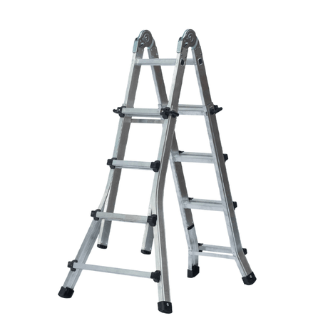 Ferral Ladder & Access Equipment Ferral Professional Aluminium Multi-Purpose Telescopic Ladder | Teleflex Series