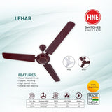 Fine Fan & Cooler Fine Aero Star Ceiling Fan 56"