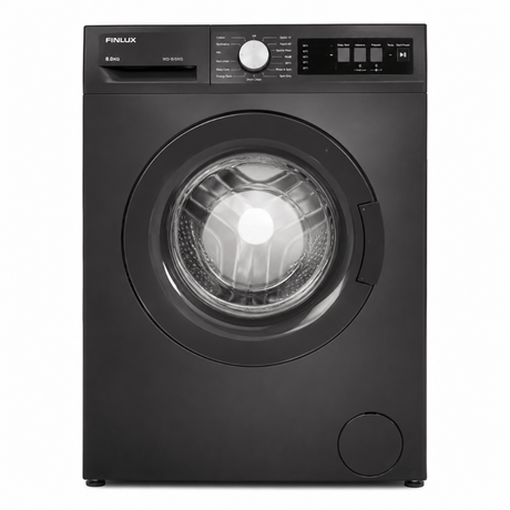 Finlux Household Essentials Appliances Finlux 8kg Graphite Front-Load Washing Machine with Digital Display 1200RPM - F12008KG-DS