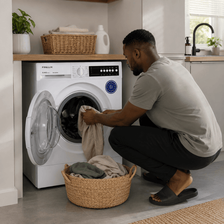 Finlux Household Essentials Appliances Finlux 8kg Wash / 5kg Dry Front-Load Washer Dryer 1400RPM - WD-8/5KG