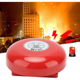 Fire Extinguisher Fire Safety Equipment Red 6" Fire Alarm Bell