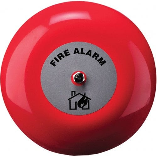 Fire Extinguisher Fire Safety Equipment Red 6" Fire Alarm Bell