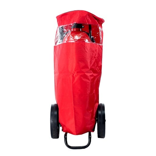 Fire Extinguisher Fire Safety Equipment Weatherproof Cover For CO2 Mobile Trolley Fire Extinguisher