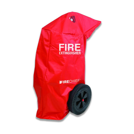 Fire Extinguisher Fire Safety Equipment Weatherproof Cover For CO2 Mobile Trolley Fire Extinguisher