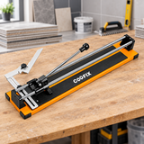 First Coofix tile cutter on a workbench
